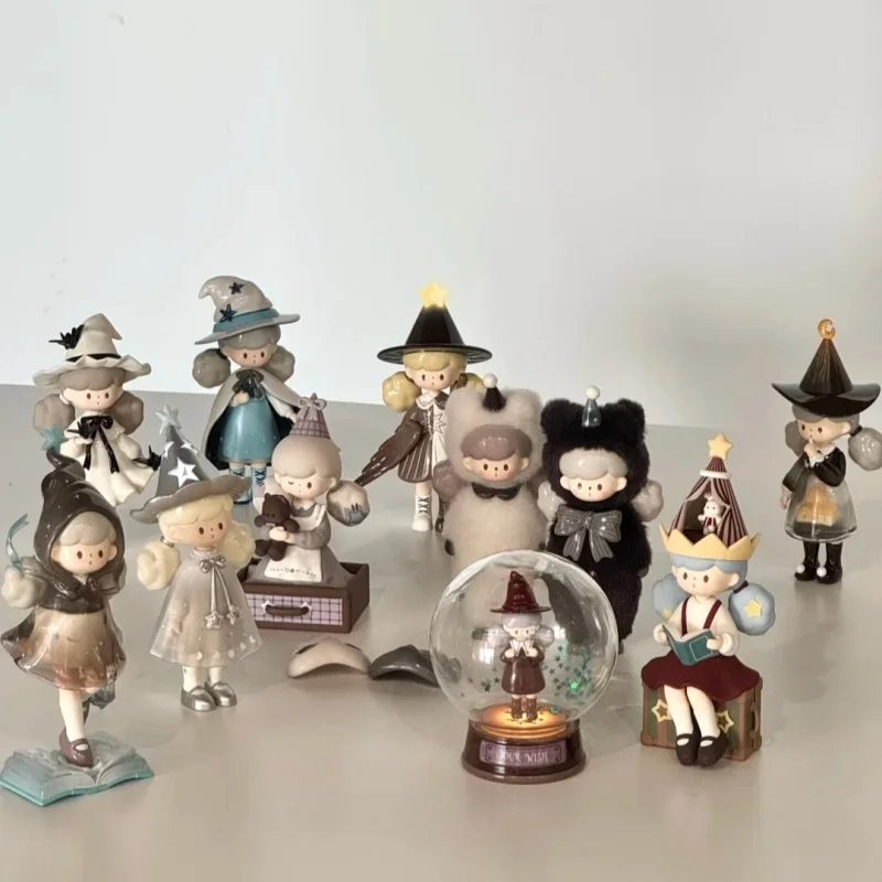 

New Product Original Search Unicorn Molinta Chasing Light Series Blind Box Popcorn Sister Ornament Trendy Cute Toy Girl Gifts