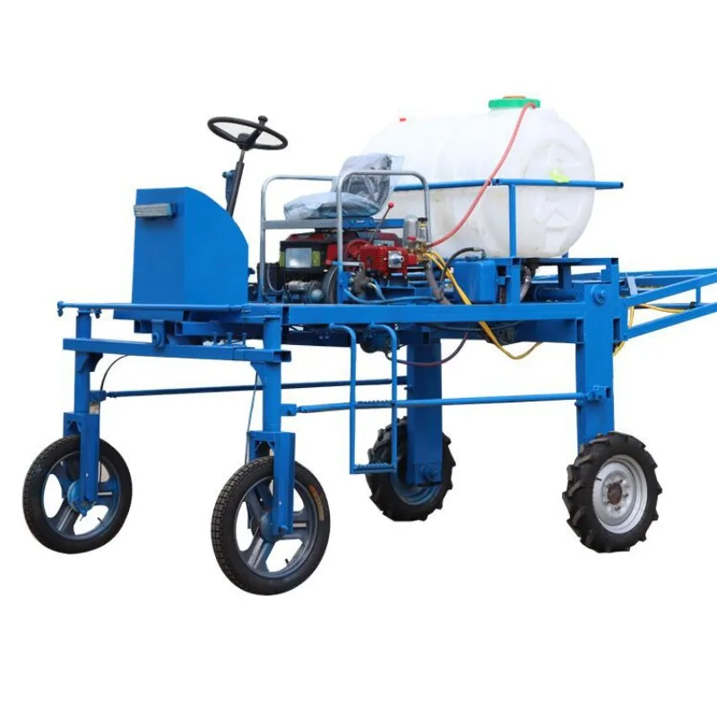 High crop fully automatic ride-on elevated wide 600 pounds remote control orchard