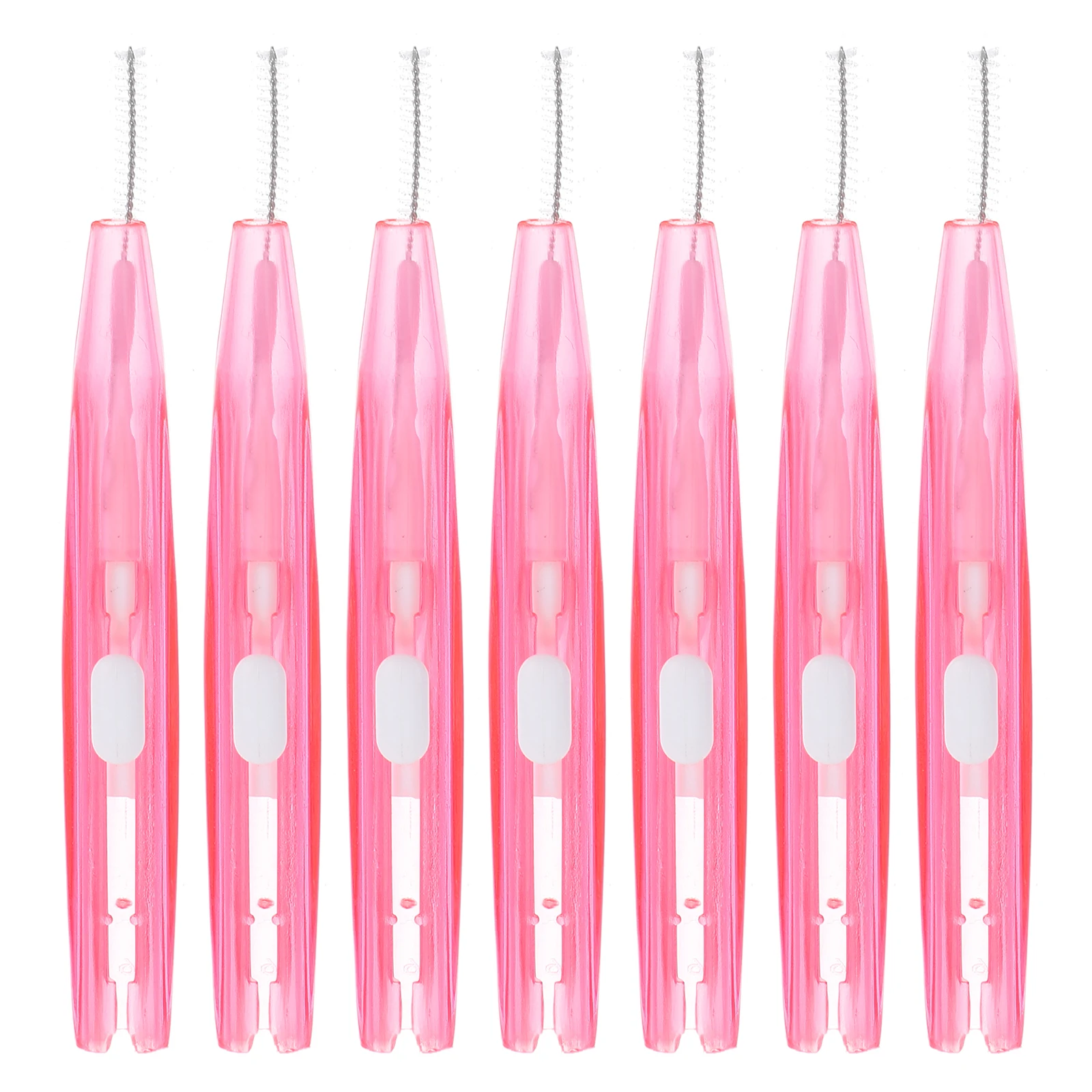 

Interdental Brushes Oral Care Tool Teeth Floss Cleaners Pink Toothpick Soft Material Comfort Teeth Cleaning Braces