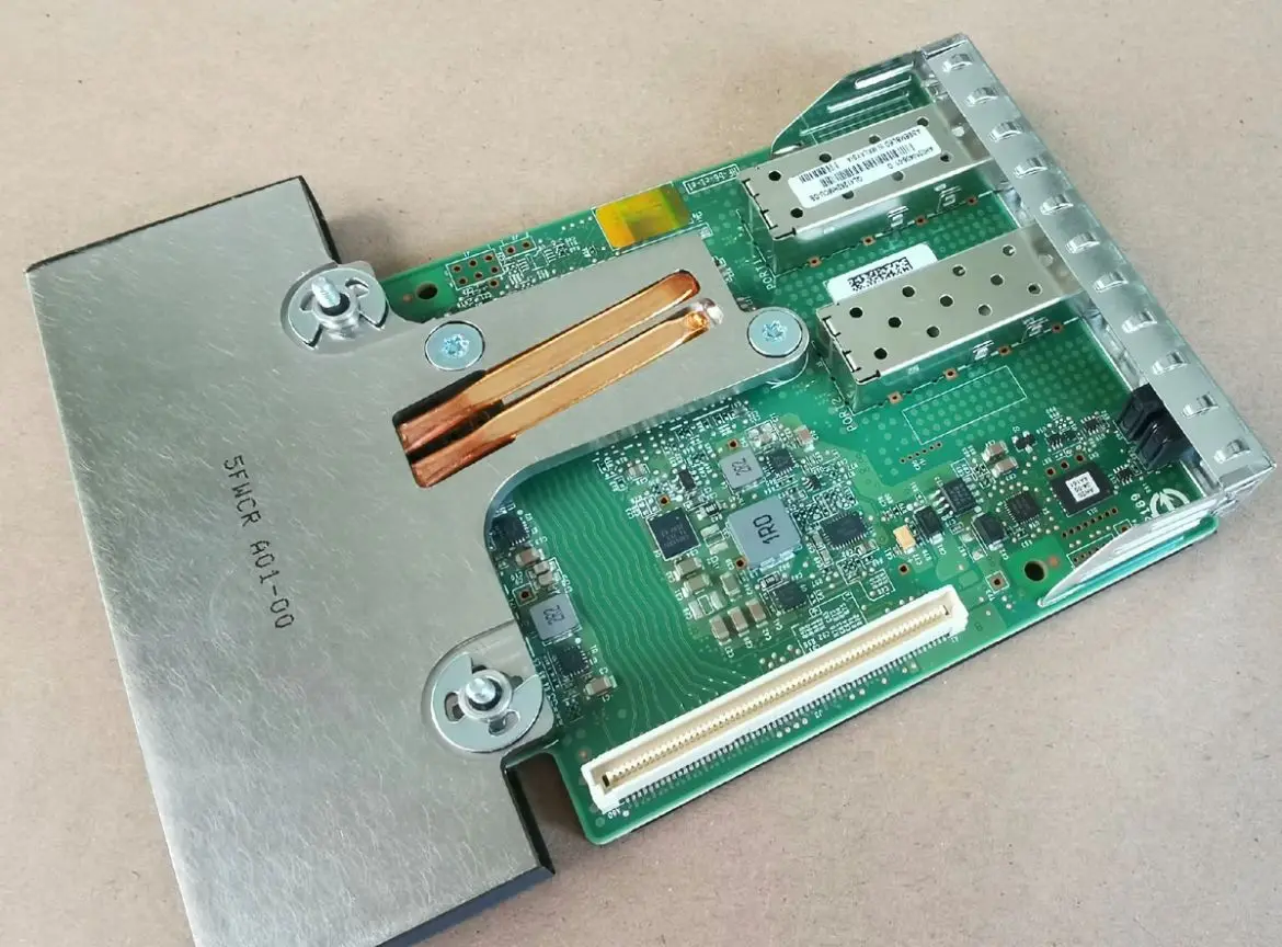 

Для Dell QL41262 25 SFP28 двухпортовая 10-гигабитная оптоволоконная сетевая интерфейсная карта 04F8J