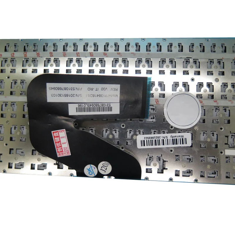 

Laptop CZ IT Keyboard V138418DS1 V00 CZ-RO 531087680955 V138418GS1 531090280010 Czech CZ 531087680946 V138418DS1 531087680945