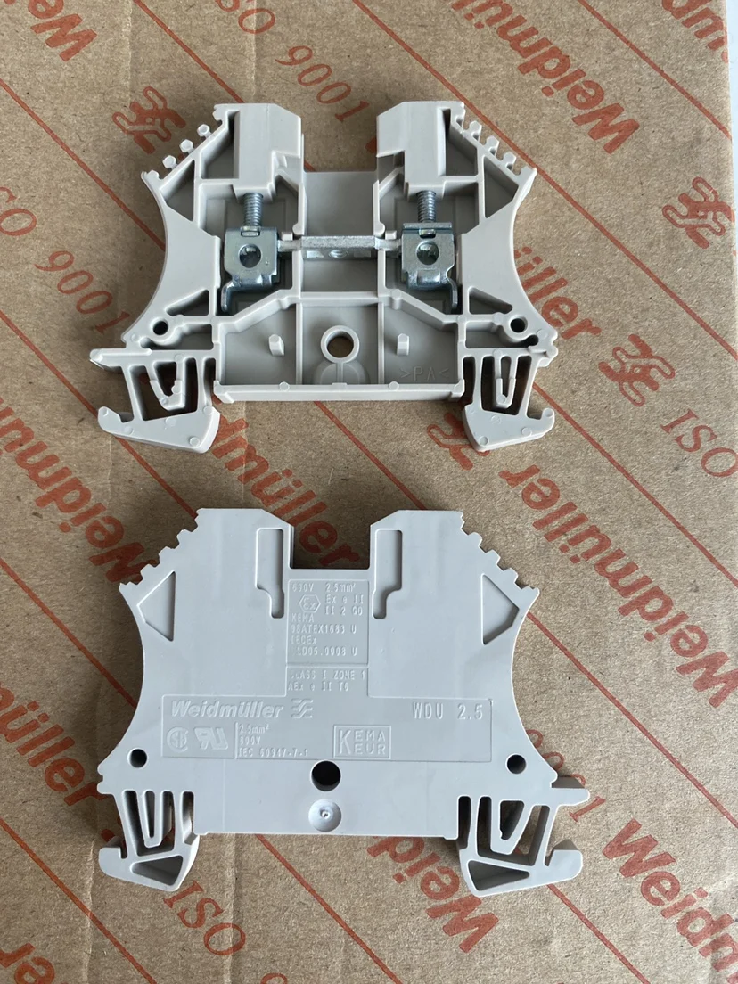 Wdu 2,5 schienen typ klemmen block 2,5 stecker stücke
