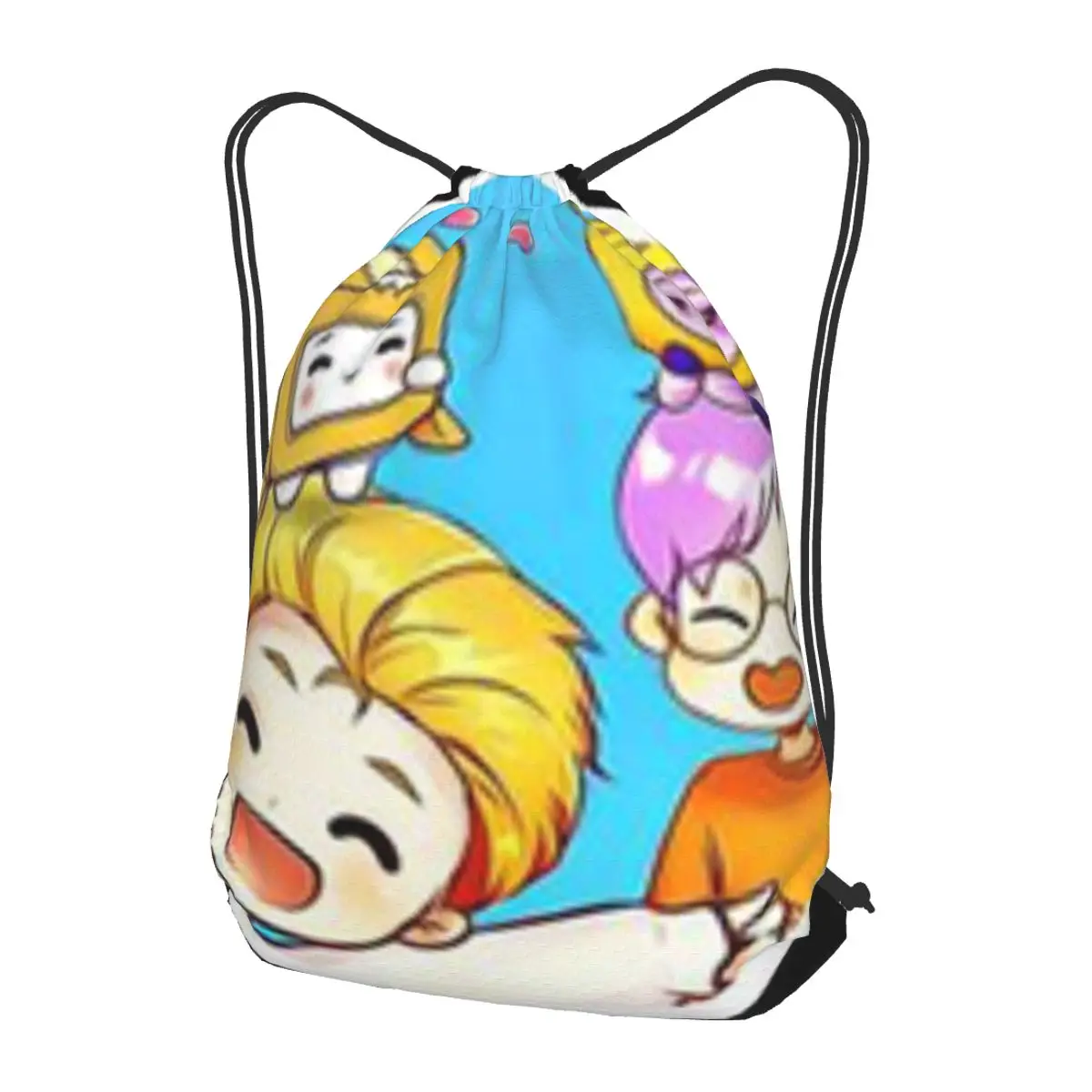 

Lankybox Australia Funny Gift For Kids Backpacks Multi-function Drawstring Bags Sundries Bag Book Bags for Travel Students