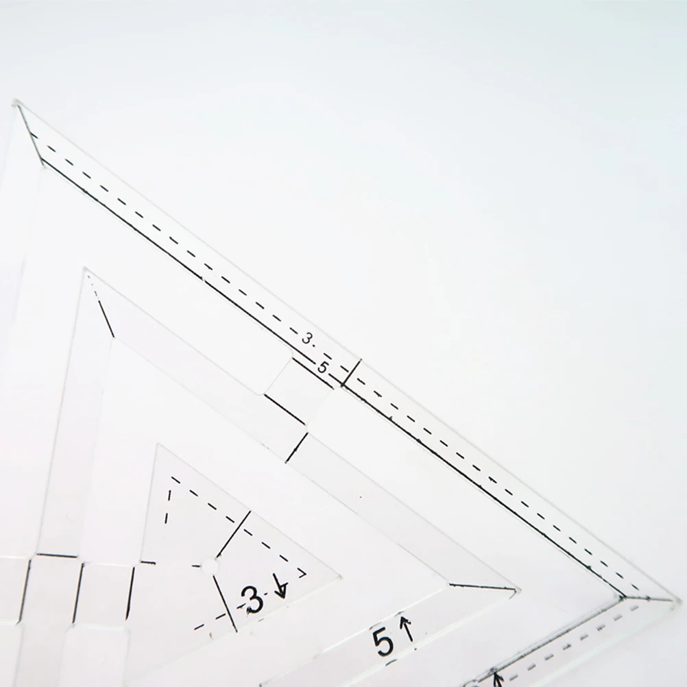 

Acrylic Patchwork Ruler Quilting Clothes Making Sewing Template Dedicated Craft
