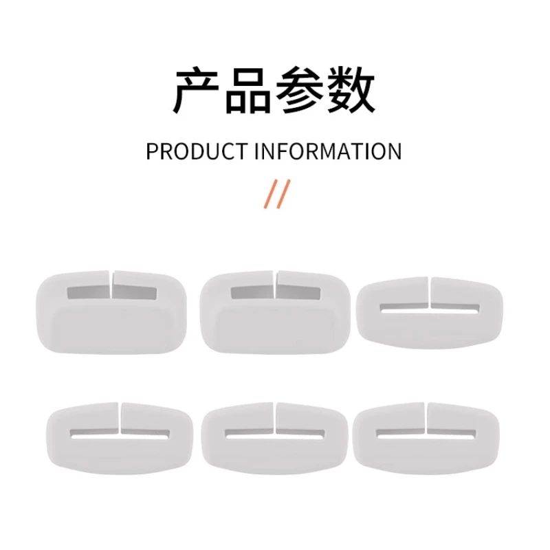 Silicone Seat Belt Protective Cover for LYNK & CO 900 Original Car Color Safety Belt Socket Interior Modified Accessory