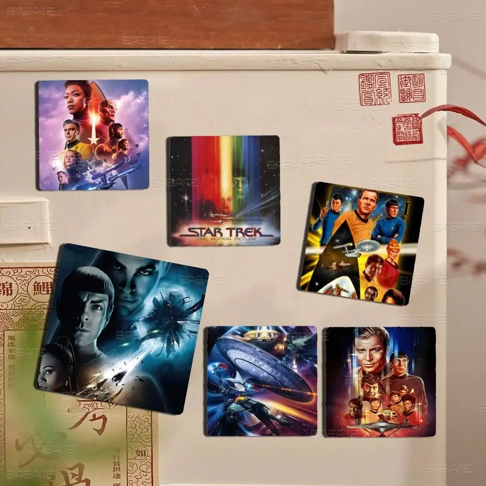 TV S-Star T-Trek Personalized Fridge Magnet Photo Custom Gifts Square Picture Refrigerator Kitchen Home Decor Souirs