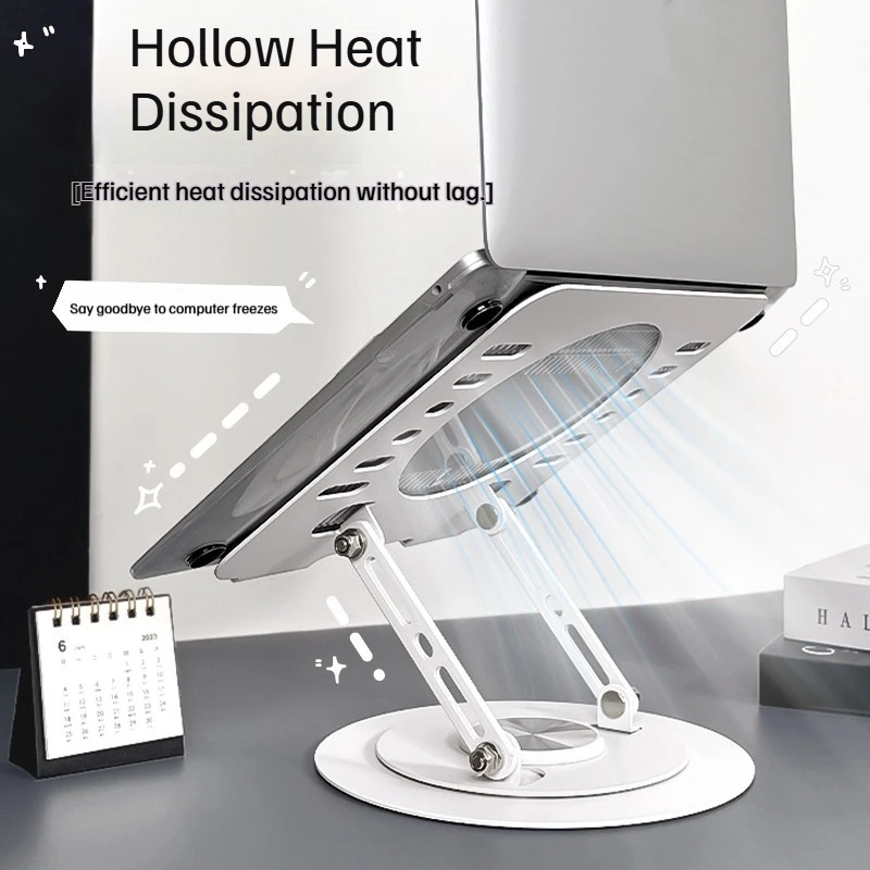 Rotating Rotating Laptop Stand Adjustable Height Stable Support Bracket Fit Notebook Tablet Gaming Ultrabook For Heat Dissipation Design - Aliexpress Deal