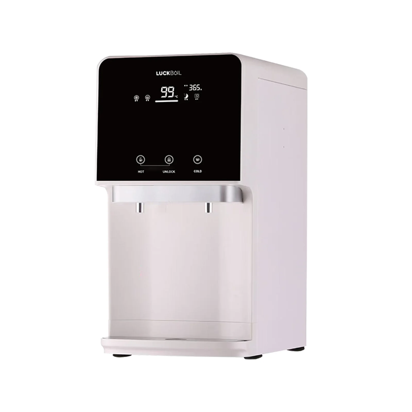 

Premium Hot & Cold Water Purifier with Reverse Osmosis & UF Filter, 4L Stainless Steel Tank for Home/Hotel