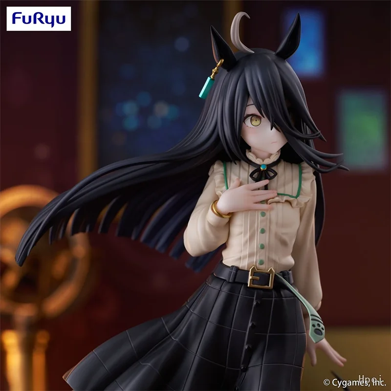 Genuine FuRyu Trio‑Try‑iT Umamusume Pretty Derby Agnes Tachyon & Manhattan Cafe Figure Anime Model Collectible Toys Gift