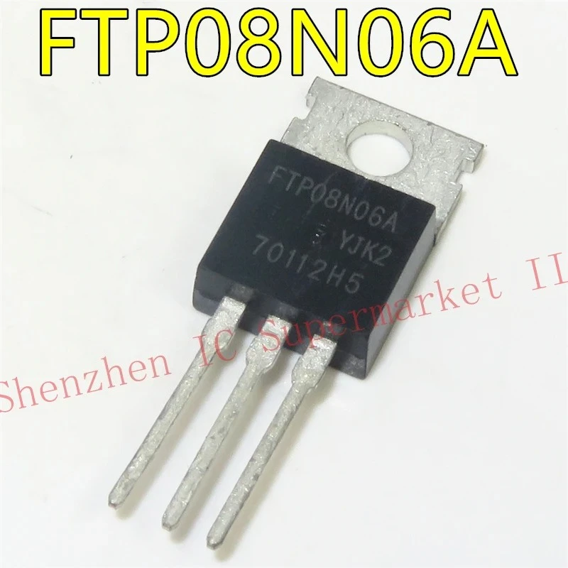 New and original FTP08N06A TO-220 in stock
