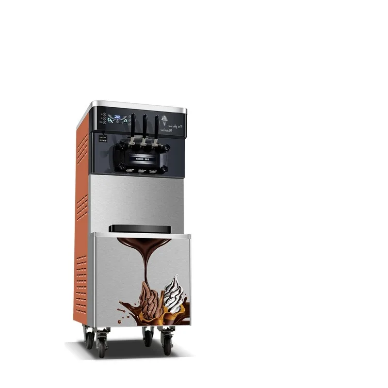 

Ice cream machine Commercial ice cream machine Automatic vertical cone Small ice cream