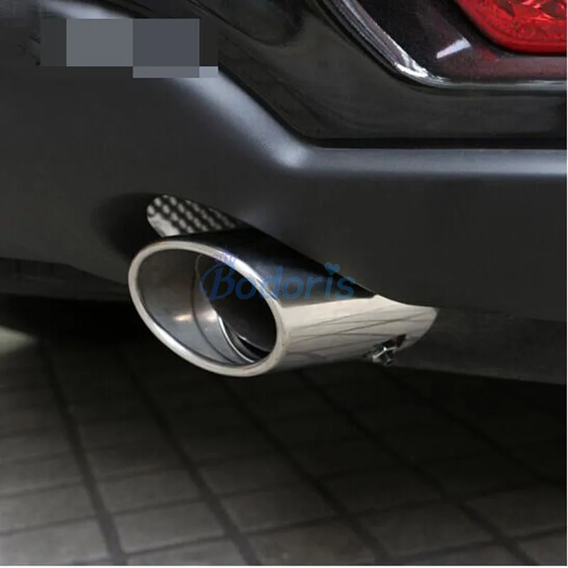

For Dodge Journey Fiat Freemont 2013-2018 Exterior Exhaust Muffler Tip Tail Pipe End Stainless Steel Car Styling Accessories