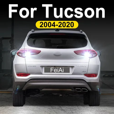Для Hyundai Tucson ix35 2004-2020 светодиодные резервные фонари заднего хода, лампы JM LM TL 2010 2011 2012 2013 2014 2015 2016 2017
