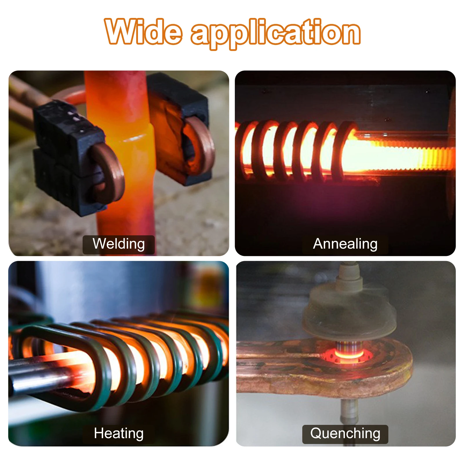 High frequency induction heating machine 15KW small high frequency welding equipment Copper tube turning tool alloy welding