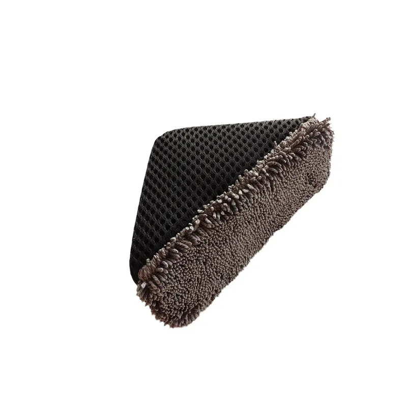 Triangle Car Waxing Sponge Microfiber Cleaning Sponge Block Car Interior Cleaning Leather Sofa Care Varnishing Sponge 50pcs/pac