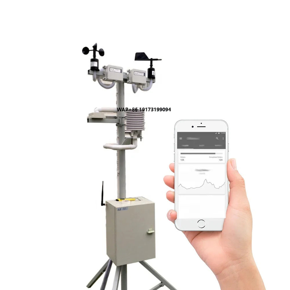 Cloud Platform Wireless Agricultural Intelligent Weather Station for Farm Irrigation System