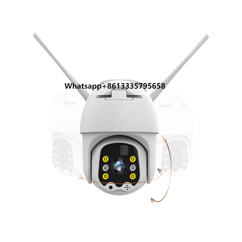 

Q5 4G/WIFI PIR+ radar Dual Induction Detection PTZ Rotation Control 1920*1080P HD High Quality