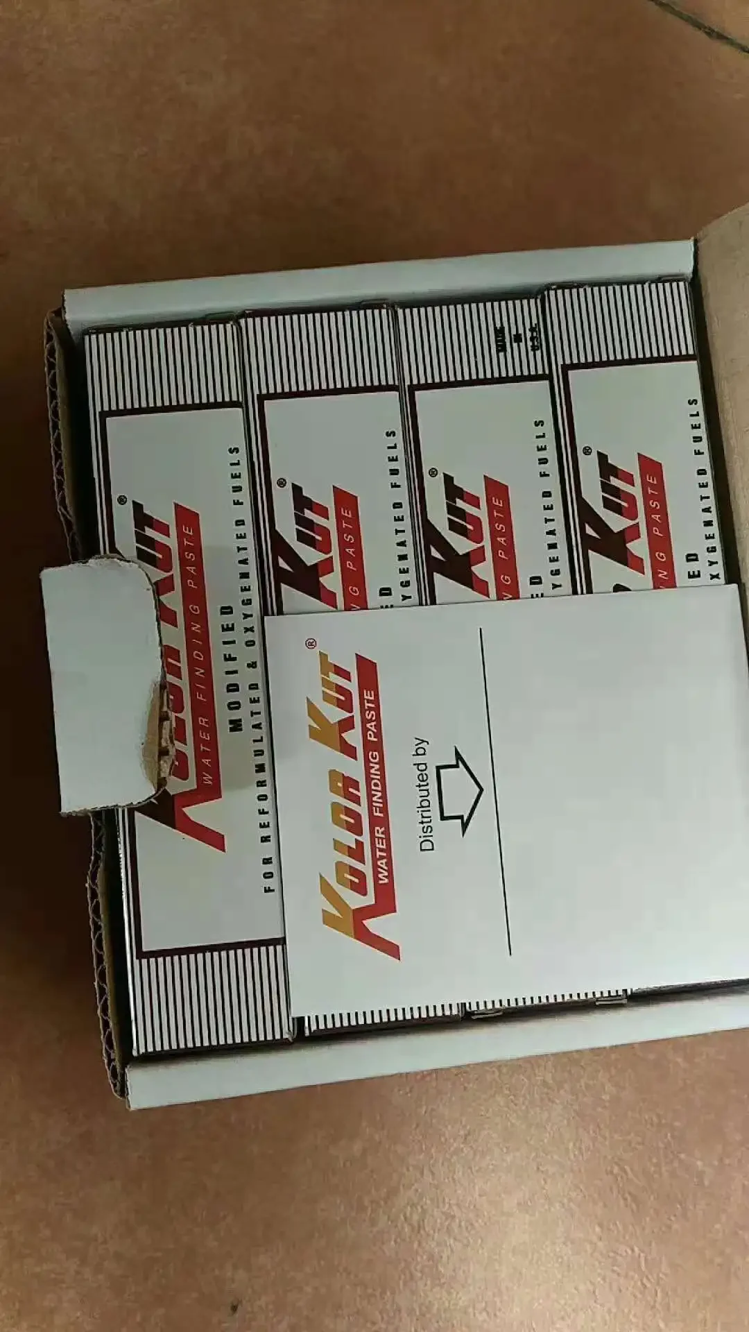 معجون العثور على المياه المعدل من كولور كوت لخلاطات الإيثانول والبنزين