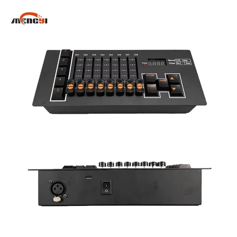 وحدة تحكم إضاءة Dmx وحدة تحكم صغيرة 512 وحدة تحكم لاسلكية محمولة لإضاءة المسرح وحفلات Dj