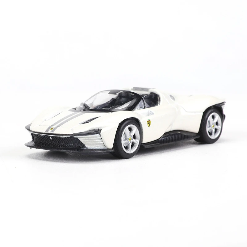 Bburago 1:64 genuino Ferrari SP1 812 COMPETIZIONE Daytona SP3 Bianco/ROSSO modello di auto serie per bambini Natale ragazzo regalo giocattoli