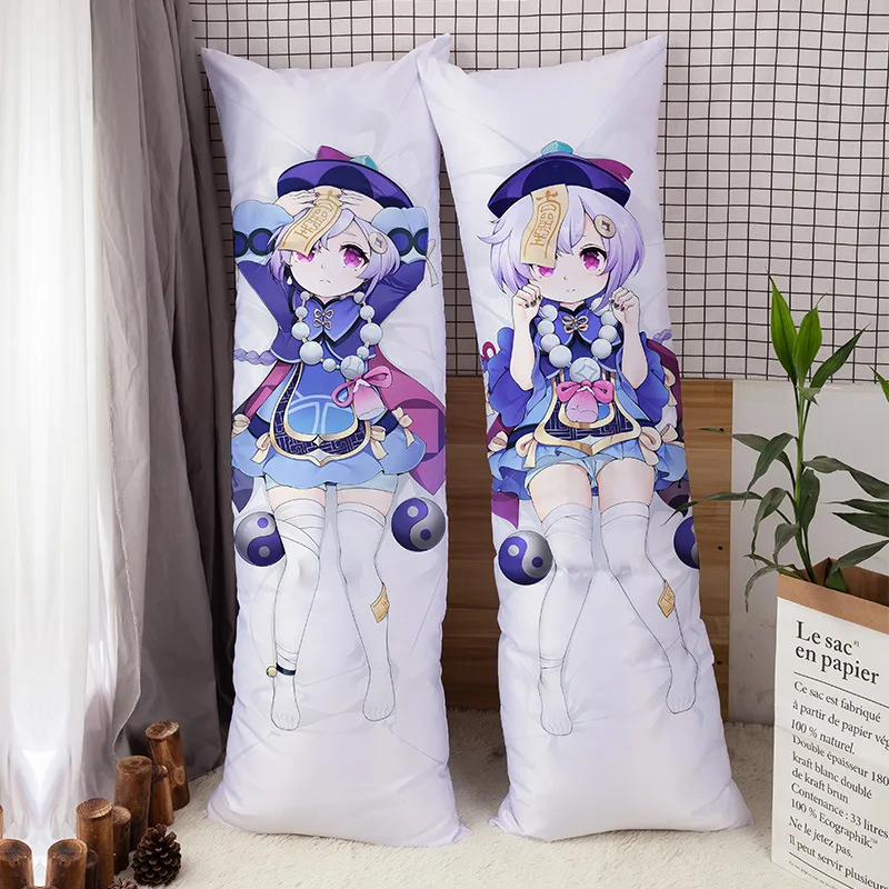 

Anime Dakimakura Game Genshin Impact Hing Body Pillowcase Design Printed Long Pillow Cover Girlyfriend Home Bedding