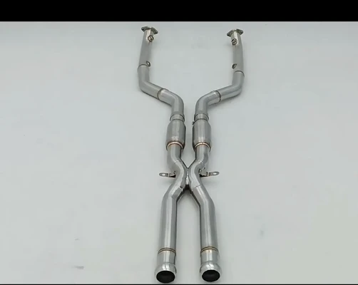 Imagem -04 - Tubo de Escape de sem Catalisador Mid Tubo Downpipe para Bmw m3 E92 E90 E93 v8 4.0l 20082013 Aço Inoxidável