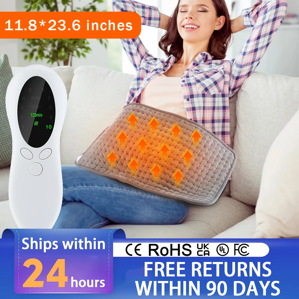 

Electric Heating Pad Multifunctional Physiotherapy Heating Pad Warm Blanket For Back Legs Shoulders Neck Spine Pain Relief