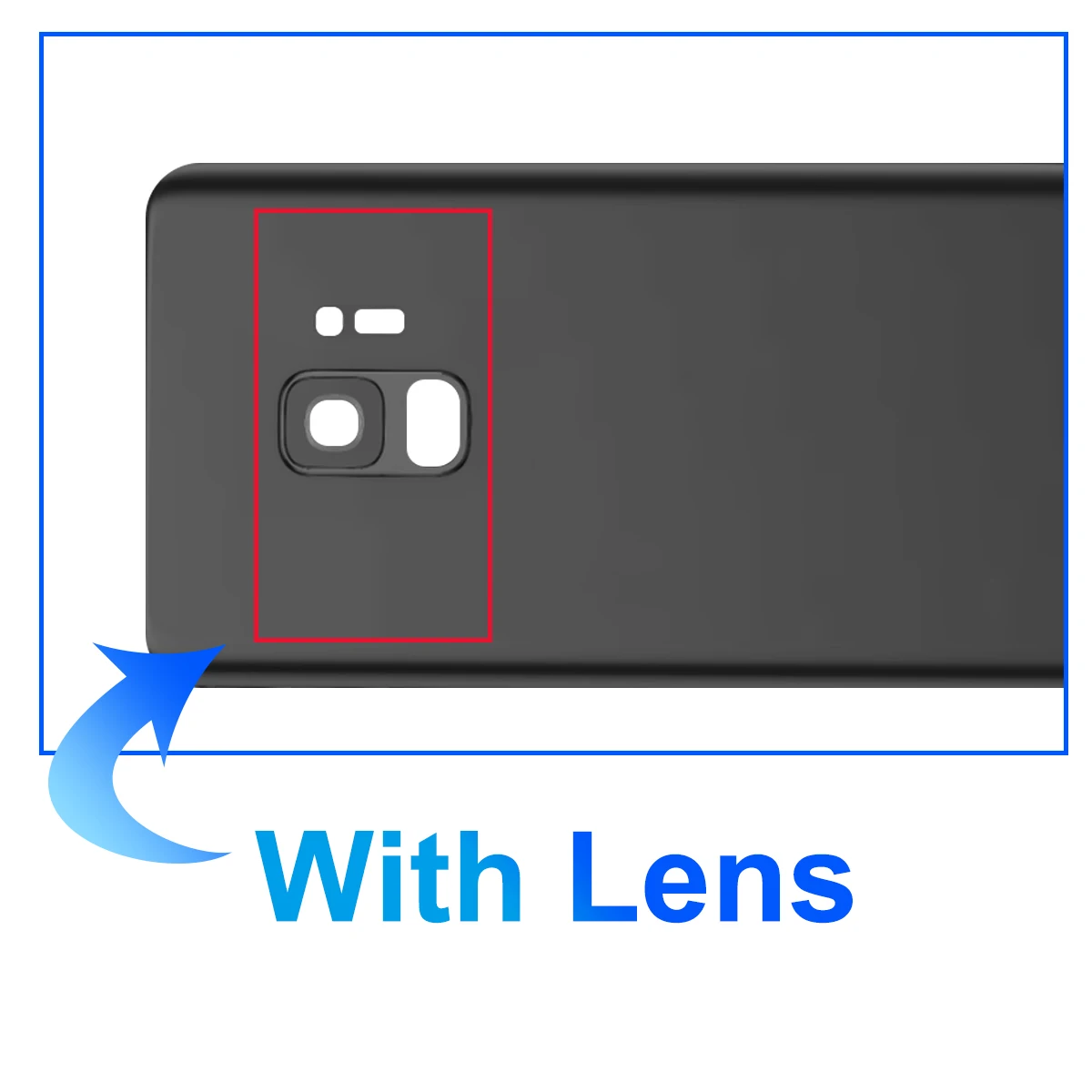 For Samsung S9 Plus Battery Back Cover Glass Panel Rear Door Housing Case Camera Lens Replacement for Samsung S9 image 4