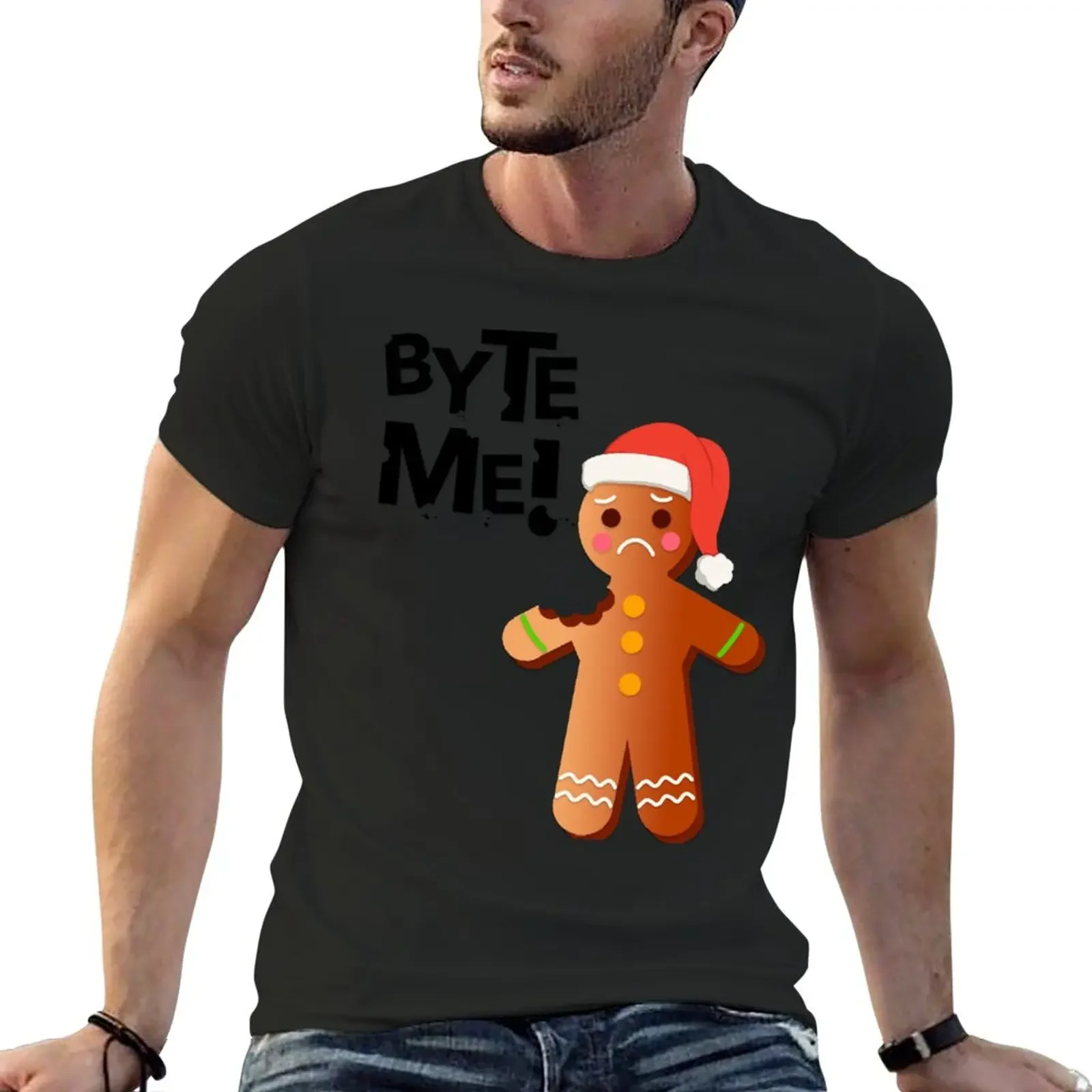 Byte Me T-Shirt summer tops cute tops plain t shirts men