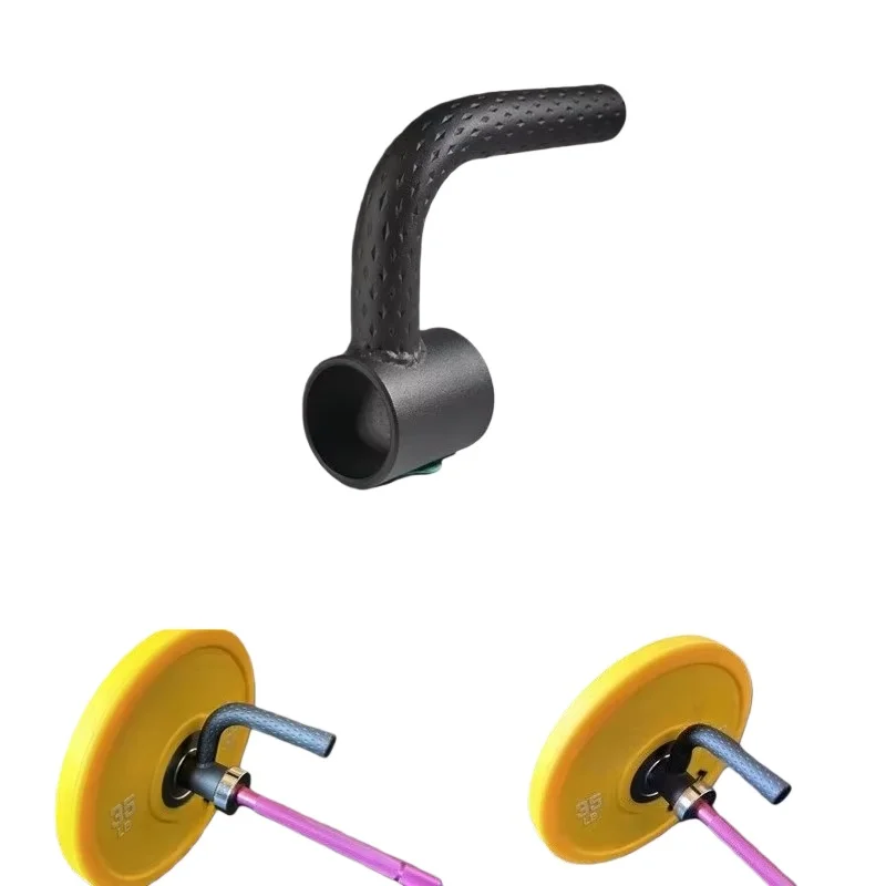 T-Bar Grip, Single U-Shaped Barbell Handle for Deadlift & Rows, Strength Training Accessory, Heavy Duty Gym Equipment