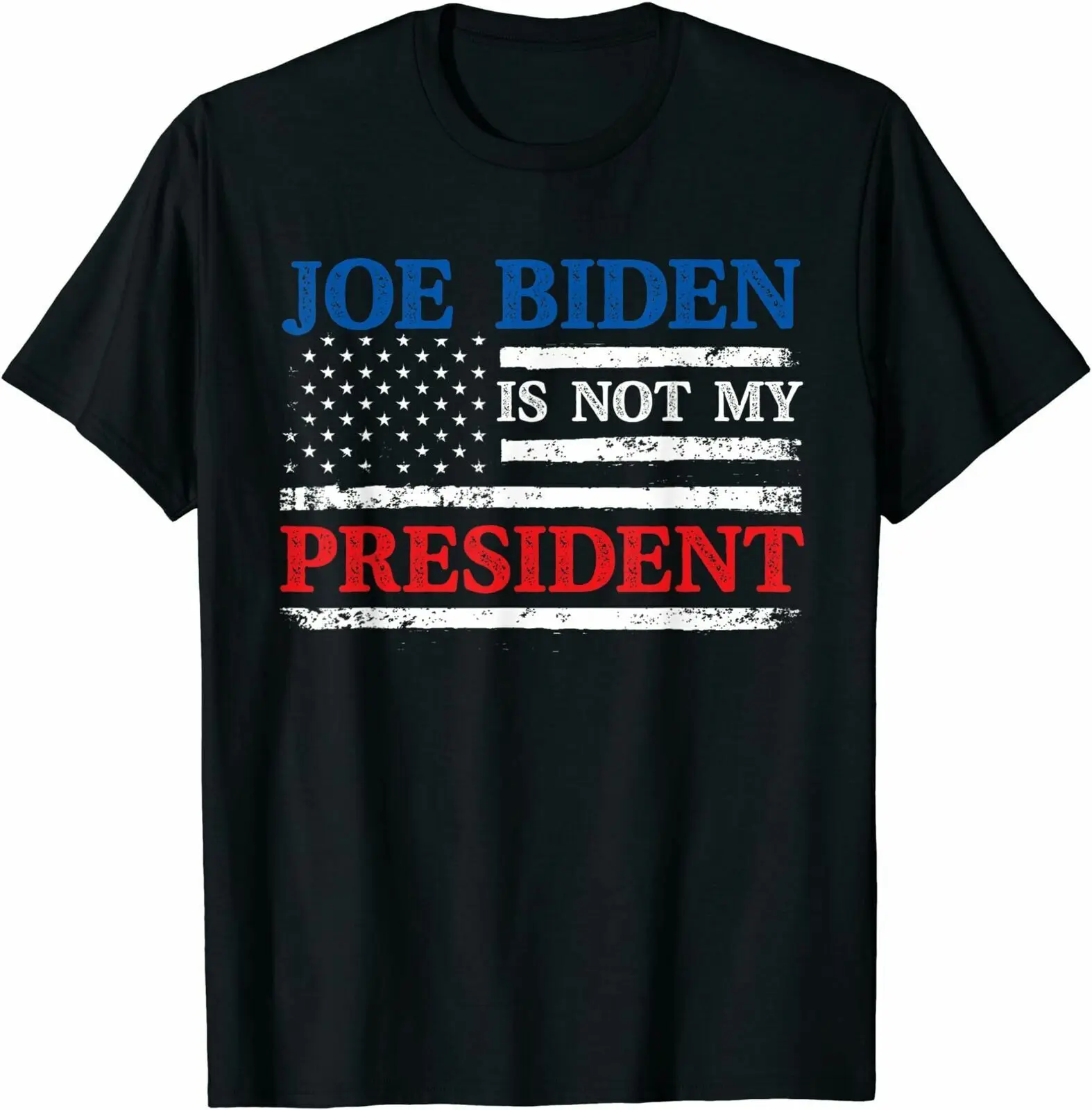 

Joe Biden Is Not My President Sleepy Republican T-Shirt, Size M - 3XL