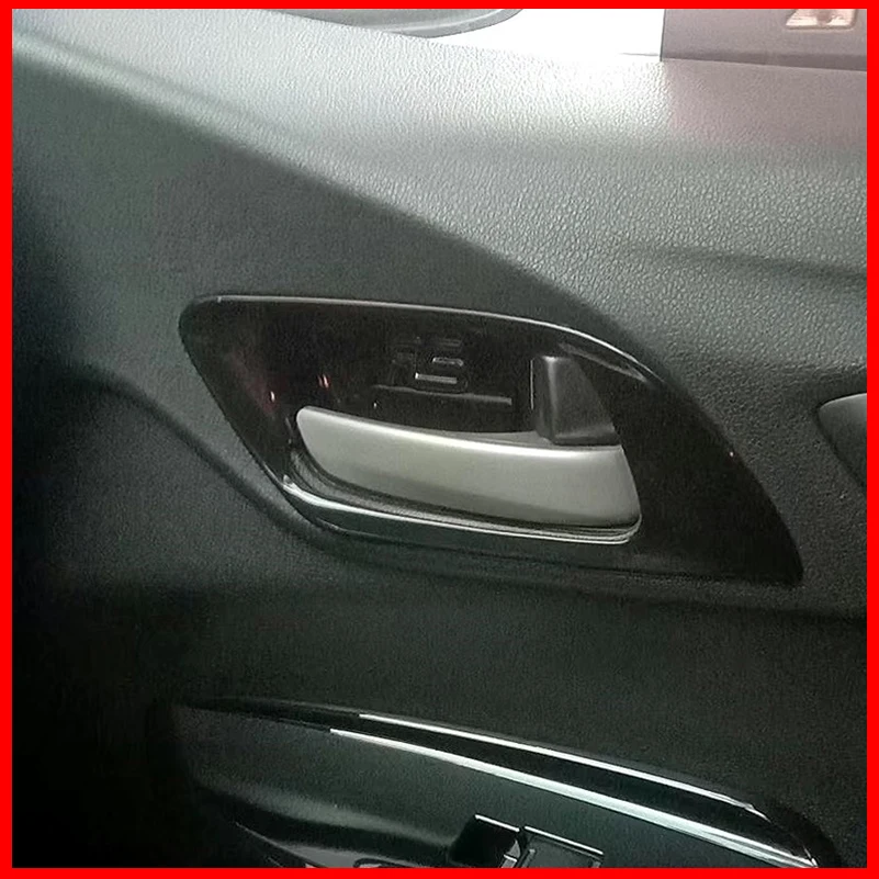 Car Styling For Honda Fit 2015-2017 Door Handle Bowl Cover Cap Trim Decoration Molding Auto Parts Accessories