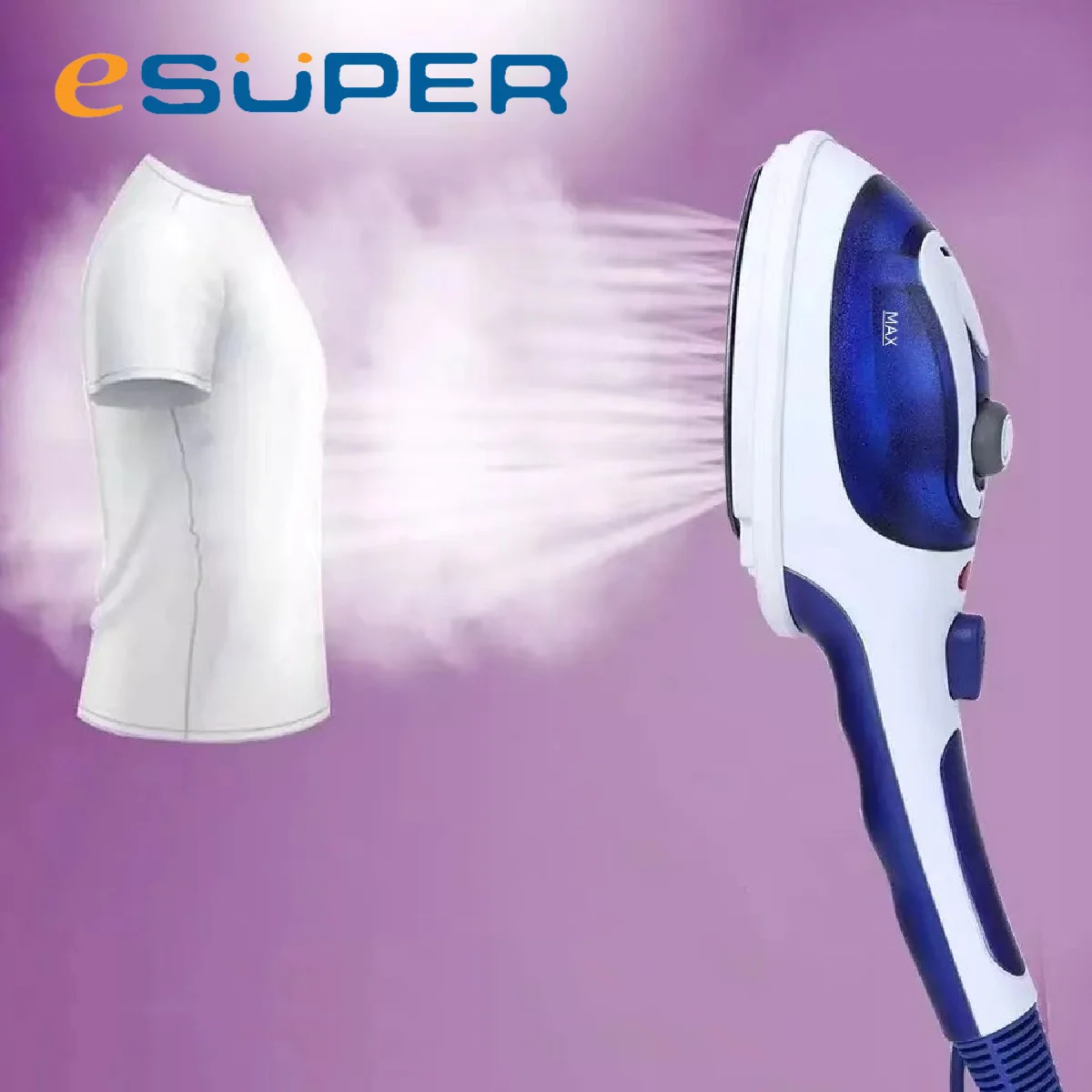 ESUPER 2 In 1 piroscafo per indumenti da viaggio portatile a temperatura regolabile portatile ad alta pressione per vestiti elettrici In piedi a