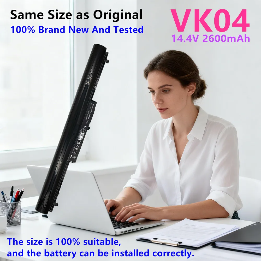 VK04 HSTNN-DB4D HSTNN-YB4D Laptop Battery For Hp Pavilion Sleekbook 14 14t 14z 15t 15z Series 695192-001