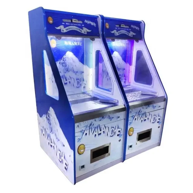 arcade coin pusher game machine;stand up arcade pusher machine for game room;amusement coin pusher