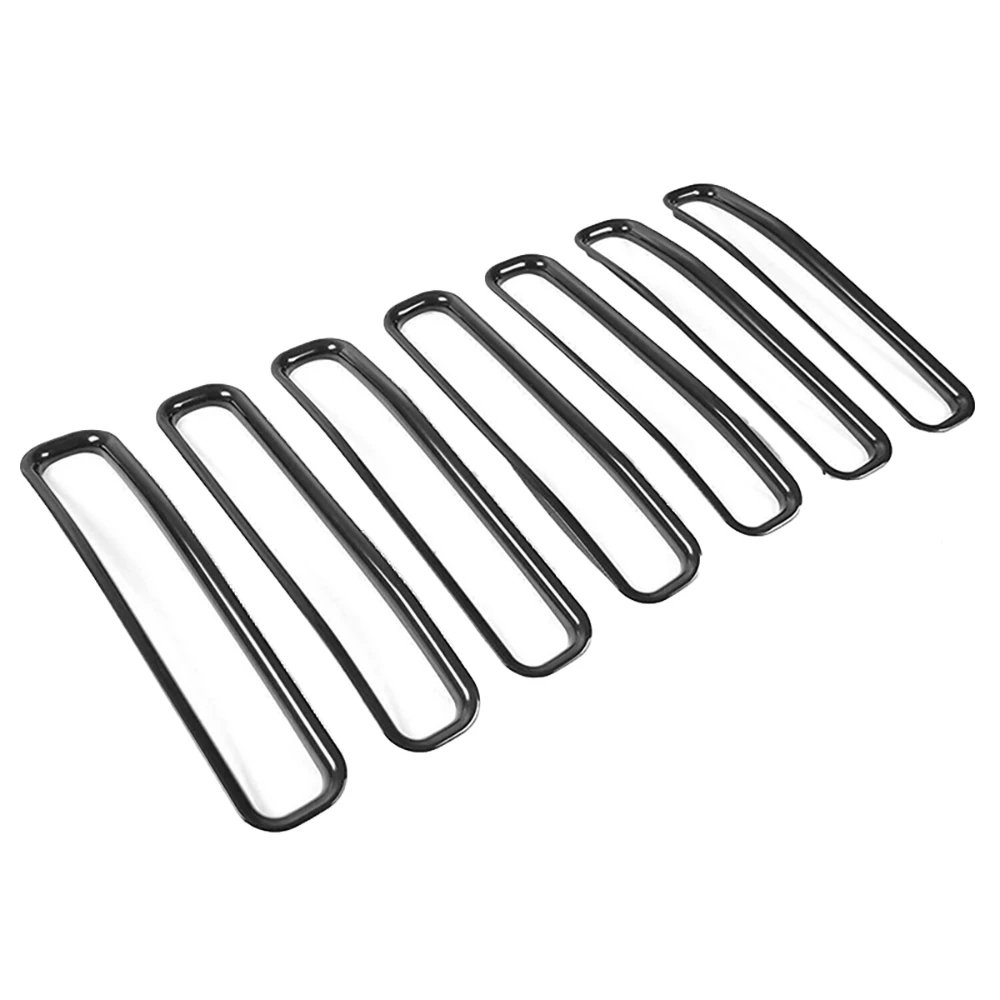 フロントグリルインサート,トリムキット,ジープラングラーtj用アクセサリー1997 1998 1999 2000 2001 2002 2003 2004 2005 2006