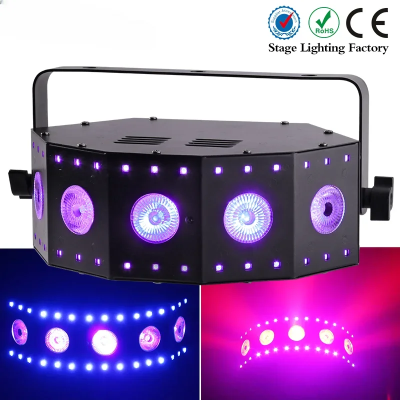 Wholesale led event bar  control 5x8w RGBW+UV beam wash dj light  led lights for concerts