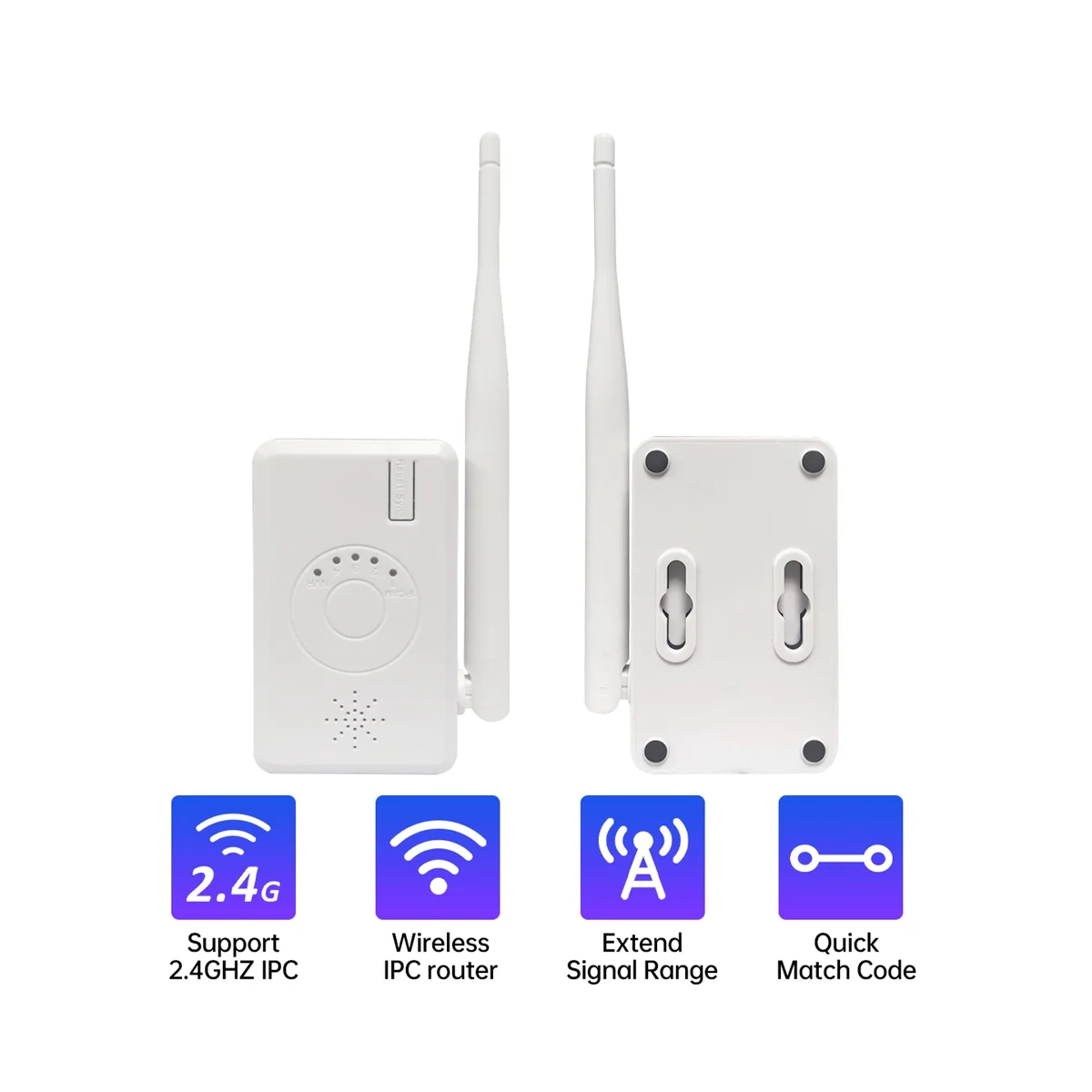 Ripetitore IPC Router WIFI Range Extender per Kit sistema di telecamere di sicurezza Wireless NVR trasmissione avanzata EU Plug