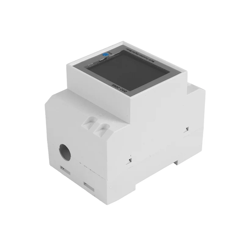 

Din Rail AC Monitor 6IN1 100A Voltage Current Power Factor Active KWH Electric Energy Frequency Meter VOLT AMP