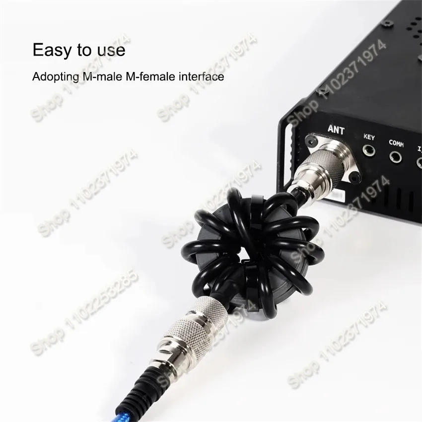 1 قطعة EM-25 EM-43 1.8-30 ميجا هرتز الموجات القصيرة خنق لفائف حلقة مغناطيسية ل HF الموجات القصيرة راديو إشارة تلقي الملحقات #3