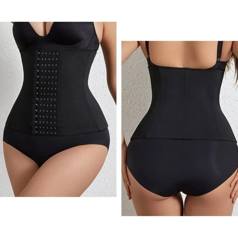 Phụ nữ Lưới Eo Huấn Luyện Đai Sau Sinh Underbust Nịt Cincher Body Shaper R7RF