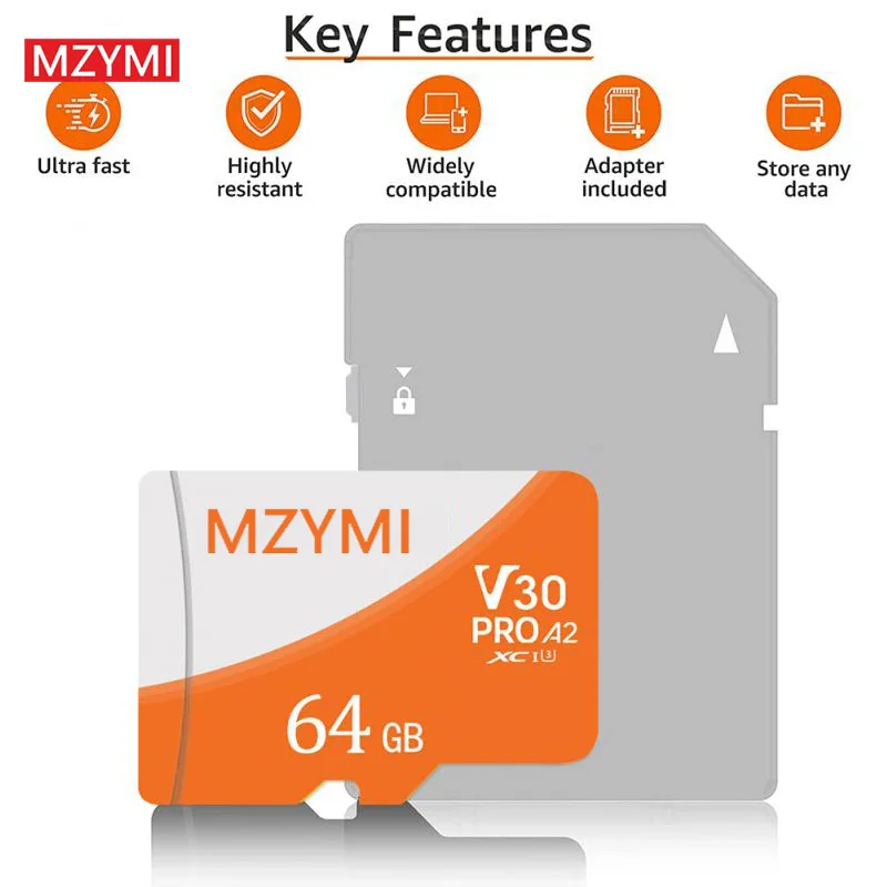 Xiaomi-tarjeta de memoria A1 de 2TB, tarjeta TF XC V30, 1TB, cámara, Flash de alta velocidad, 16, 512GB, almacenamiento expandido para Android