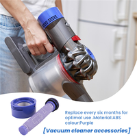 ABBK-Pre Filter + HEPA Post-Filter Kit For Dyson V7, V8 Cordless Vacuum, Replacement Pre-Filter And Post- Filter