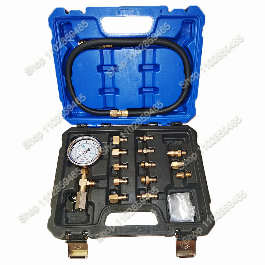 Car Shock Absorber Test Tool For Benz BMW Audi Land Rover Accurate Pressure Gauge Air Suspension Leakage Tester