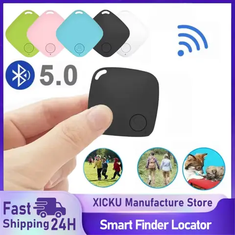 에어 태그 키 파인더 용 장거리 스마트 태그 GPS 트래커 애완 동물 지갑 자전거 분실 방지 경보 미니 로케이터는 IOS와 함께 작동합니다.