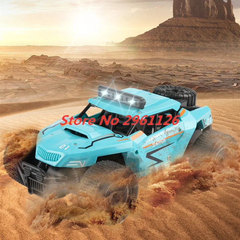 1:20 20KM/H High Speed RC Truck Crawler Off Load Climbing 2.4Ghz 2WD All Terrain Remote Control Car Gift Toy for Kid Adults Boys