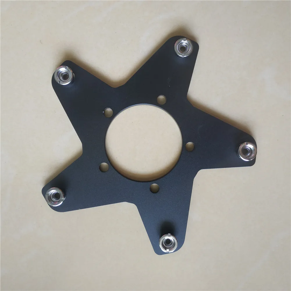 Mid Motor Spider Chain Ring Adapter 130 BCD Holder Stand for Bafang Electric Motor Bike BBS01 BBS02