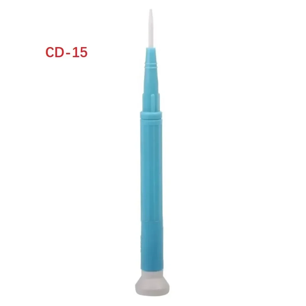 Совершенно новая прочная отвертка 1/4 шт. CD-25 синий + белый CD-100 CD-15 CD-20 изолированная немагнитная пластиковая ручка
