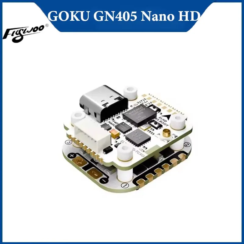 

Flywoo GOKU GN405 Nano HD 35A Stack V3 W/ TXCO ELRS 2.4g Plug&Play O4/O4 Pro