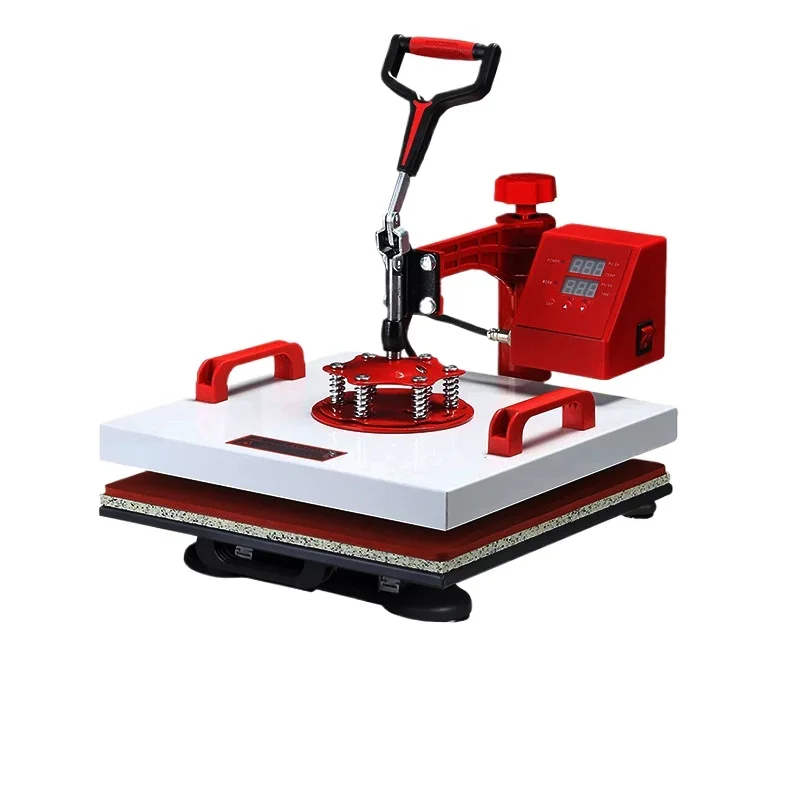 3838 8-in-1 heat transfer , shaking head sublimation machine, heat transfer , T-shirt baking cap, ironing machine equipment